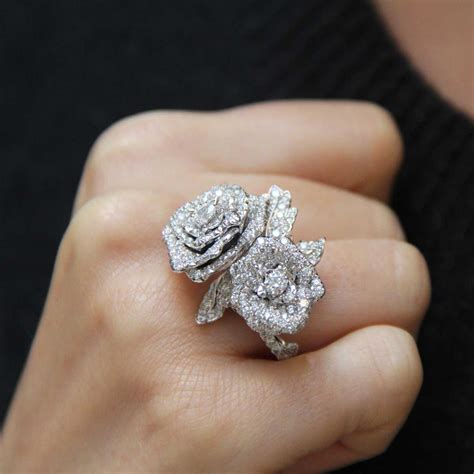 dior mini rose ring|dior joaillerie jewelry.